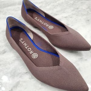 Rothy's retired Mink points, size 9